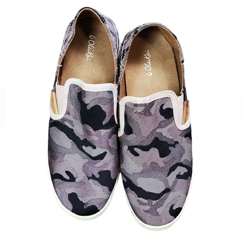 Olukai Puhuea Camo Slide on Sneakers